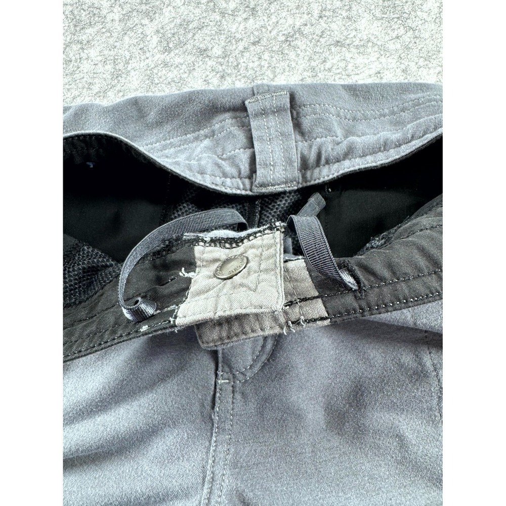 KUHL Cargo Pants Women's 8 Gray Zip-Slash Pockets Mid Rise Straight Leg Workwear - Picture 7 of 14